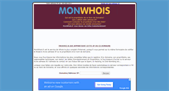 Desktop Screenshot of monwhois.fr