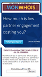 Mobile Screenshot of monwhois.fr